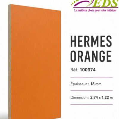 Contreplaqué mélaminé Hermes Orange 100374 – EDS Sénégal