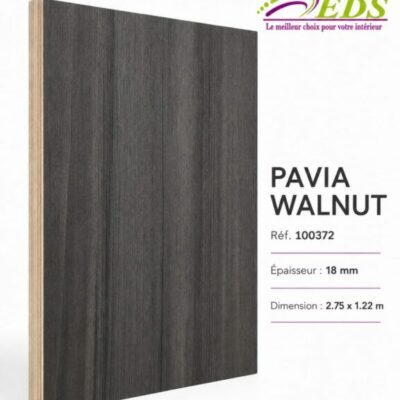 Contreplaqué mélaminé Pavia Walnut 100372 – EDS Sénégal