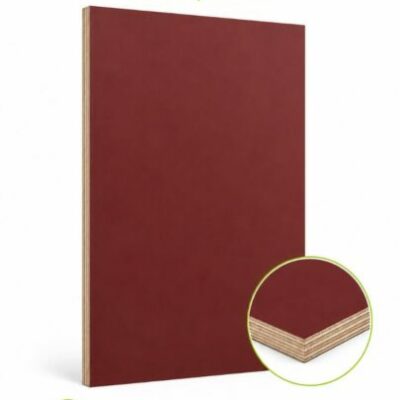 Contreplaqué mélaminé rouge M77 100375 – EDS Sénégal