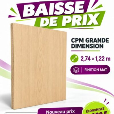 Promo CPM grande dimension Guste ELM 14 (mat) : 34 000 F CFA au lieu de 37 000 F CFA – EDS