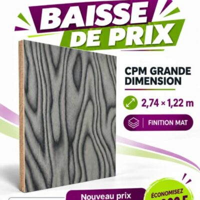 Promo CPM grande dimension Hermes 2 (mat) : 34 000 F CFA au lieu de 37 000 F CFA – EDS