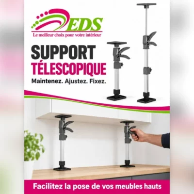 Support télescopique de pose de meubles hauts – EDS Sénégal