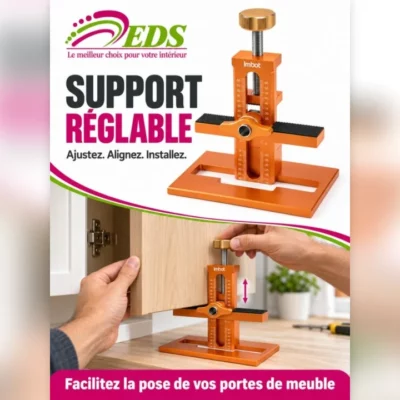 Support réglable de pose de portes de meuble – EDS Sénégal